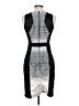 New Look Graphic Silver Cocktail Dress Size 10 - photo 2