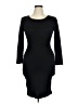 Assorted Brands Solid Black Cocktail Dress Size 14 - photo 1