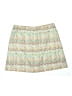 Tail Chevron-herringbone Ivory Blue Casual Skirt Size 14 - photo 2