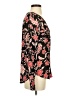 Ann Taylor Floral Black Long Sleeve Blouse Size S - photo 4