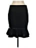 Express Solid Black Formal Skirt Size M - photo 2