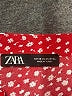 Zara Hearts Red Casual Skirt Size XS - photo 3