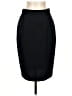 St. John Solid Black Formal Skirt Size 4 - photo 1