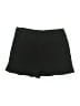 Zara Solid Black Shorts Size L - photo 2