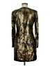 Slate & Willow 100% Polyester Metallic Gold Cocktail Dress Size 6 - photo 2