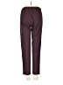 Theory 100% Polyester Solid Burgundy Casual Pants Size P (petite) - photo 2