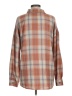Assorted Brands Plaid Orange Long Sleeve Blouse Size Med - Lg - photo 2