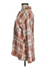 Assorted Brands Plaid Orange Long Sleeve Blouse Size Med - Lg - photo 5