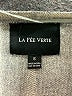 La Fee Verte Chevron-herringbone Gray Cardigan Size S - photo 7