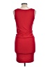 Unbranded Solid Red Cocktail Dress Size L (estimated) - photo 2