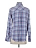 Rails 100% Rayon Plaid Blue Long Sleeve Button-Down Shirt Size S - photo 2