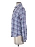 Rails 100% Rayon Plaid Blue Long Sleeve Button-Down Shirt Size S - photo 5