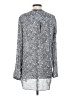 Alythea 100% Polyester Gray Long Sleeve Blouse Size S - photo 2