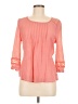 Mine Pink 3/4 Sleeve Blouse Size M - photo 1