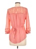 Mine Pink 3/4 Sleeve Blouse Size M - photo 2