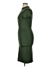 Daisy Solid Green Casual Dress Size XL - photo 5