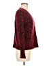 Rails Animal Print Burgundy Pullover Sweater Size M - photo 4