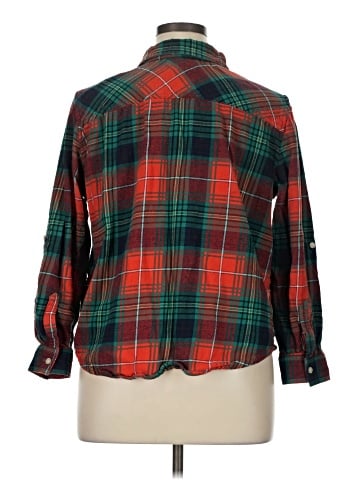 Laura Scott Long Sleeve Button-Down Shirt (view 2)