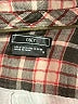Obey Plaid Burgundy Long Sleeve Button-Down Shirt Size S - photo 7