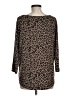 Market and Spruce Animal Print Multi Color Brown Pullover Sweater Size M - photo 2