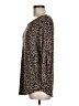 Market and Spruce Animal Print Multi Color Brown Pullover Sweater Size M - photo 5