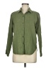Max Studio Solid Green Long Sleeve Button-Down Shirt Size M - photo 1