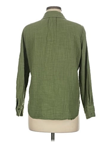 Max Studio Long Sleeve Button-Down Shirt (view 2)