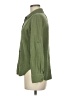 Max Studio Solid Green Long Sleeve Button-Down Shirt Size M - photo 5