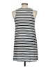 Final Touch Stripes Gray Casual Dress Size M - photo 2