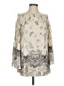 Assorted Brands Paisley Ivory 3/4 Sleeve Blouse Size S - photo 1