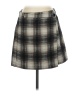 Catherine Malandrino Plaid Gray Casual Skirt Size XS - photo 1