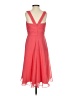 David's Bridal 100% Polyester Pink Cocktail Dress Size 2 - photo 2