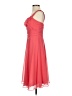 David's Bridal 100% Polyester Pink Cocktail Dress Size 2 - photo 5