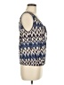 Max Studio Blue Sleeveless Blouse Size M - photo 4