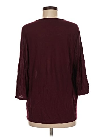 Garnet Hill 3/4 Sleeve Blouse (view 2)
