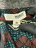 Brooklyn Industries 100% Polyester Chevron-herringbone Multi Color Teal Casual Skirt Size M - photo 4