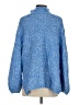 Pilcro Blue Turtleneck Sweater Size XXS - photo 2