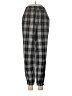 Assorted Brands Plaid Black Casual Pants Size M - photo 1