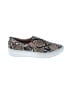 Lulus Animal Print Gray Tan Flats Size 6 - photo 1