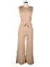 Unbranded Solid Tan Jumpsuit Size S - photo 1