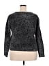 Bar III Metallic Black Pullover Sweater Size 2X (estimated) - photo 2