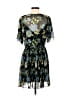 Zara Basic Print Black Cocktail Dress Size S - photo 2