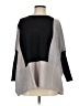 Aaeda Color Block Gray Black Pullover Sweater Size S - photo 1
