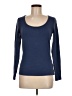 Boden Blue Long Sleeve Top Size 8 - photo 1