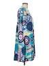 Unbranded Paisley Blue Casual Dress Size L - photo 4