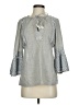 Rungolee Gray 3/4 Sleeve Blouse Size XS - photo 1