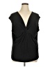 Elie Tahari Black Sleeveless Blouse Size XL - photo 1