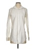 Alfani Ivory Long Sleeve Button-Down Shirt Size S - photo 1