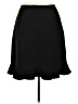 Larry Levine Solid Black Formal Skirt Size 14 - photo 2