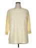 Maggie Sweet Yellow 3/4 Sleeve Blouse Size XL - photo 1